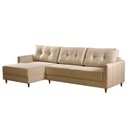 Ver imagem 2 de Sofá Living 260cm Chaise Lado Esquerdo Eros