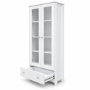 Ver imagem 5 de Cristaleira Lume Yescasa 184cm x 80cm para Sala de Jantar 2 Portas Branco