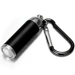 Mini Lanterna Led Chaveiro Mosquetão Portátil Multifuncional - 8