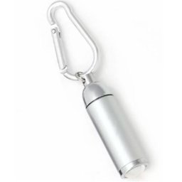 Mini Lanterna Led Chaveiro Mosquetão Portátil Multifuncional - 9