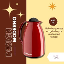 Garrafa Termica 650ml Bico Antigotas Cafe Leite Livre de Bpa Quente Gelada Casa Trabalho Tampa Rosca - 7