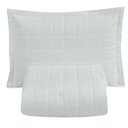 Ver imagem 1 de Kit Cobre Leito Colcha Monaco Solteiro Dupla Face 2 Peças Branco 100% Poliéster