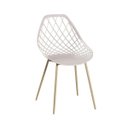 Ver imagem 2 de Cadeira de Jantar Base Aço 84cm Cloe