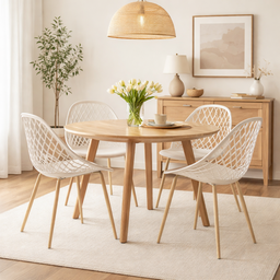 Cadeira de Jantar Base Aço 84cm Cloe - 1