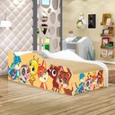 Ver imagem 1 de Cama Infantil Like Zoológico Solteiro