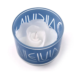MINI PORTA VELA ALELUIA AZUL - 1