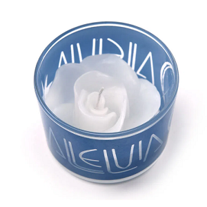 MINI PORTA VELA ALELUIA AZUL