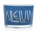 Ver imagem 2 de Mini Porta Vela Aleluia Azul