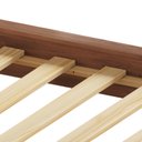 Ver imagem 2 de Cama Casal Queen de Madeira Maciça Moderna Apoana Castanho Idimex