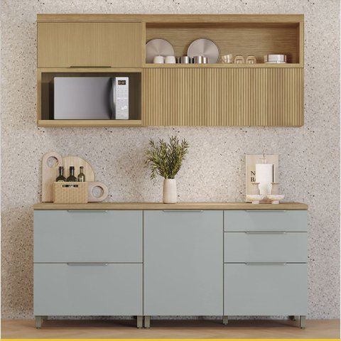 Cozinha 4 Peças Marquesa 100 Mdf Nesher