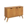Buffet / Balcão Pr 3 Portas Estilo Retrô Cor Cinamomo - 1