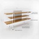 Ver imagem 2 de Aparador Rack Para TV até 65 Polegadas 14 Bis Tecnoflex