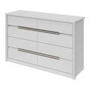 Ver imagem 1 de Cômoda Urban 8 Gavetas Lopas Branco Bymobille