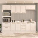 Ver imagem 2 de Cozinha Completa Amara 10 Portas 4 Gavetas Branco - Politorno
