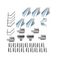 Ver imagem 1 de Kit Calha Telhado Super Calha Beiral 0,30x9m Aço Galvanizado