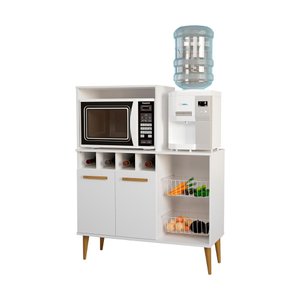 Fruteira Nube Cor:branco - Armário para Cozinha - Mizza Decor