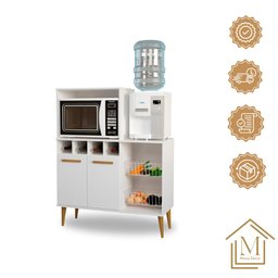 Fruteira Nube Cor:branco - Armário para Cozinha - Mizza Decor - 6