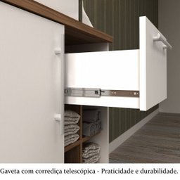 Gabinete para Banheiro 70cm com Cuba e Espelheira Veneza  - 6