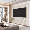 Ver mais imagens de Painel Ripado para TV até 75 Polegadas 100% MDF 228,6CMX240CM Arbo