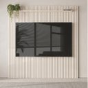 Ver imagem 1 de Painel Ripado para TV até 75 Polegadas 100% MDF 228,6CMX240CM Arbo