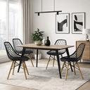 Ver imagem 1 de Cadeira Cloe Base Madeira