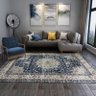 Tapete Sala Nain Blue 300x400cm Industrializado Estilo Persa Azul - 2