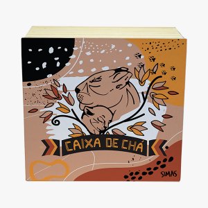 CAIXA DE CHA GRANDE - MAE LEOA