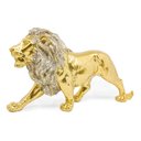 Ver imagem 7 de Kit Estátua Decorativa Figura Abstrata Homem Pensador + Leão Enfeite Escultura Mesa Sala Decoração e