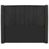 Cabeceira Casal 140cm Corano Preto - 6