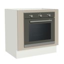 Ver imagem 1 de Balcão para Forno de Embutir 80 X 60 Cm sem Tampo Branco/crema Agata Madesa Branco/crema