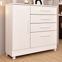 Ver imagem 1 de Comoda Chicago 4g. C/pés Tcil