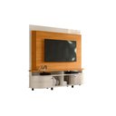 Ver imagem 3 de Home Theater Rack Daytona Cinamomo / Off White - Madetec