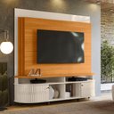 Ver imagem 2 de Home Theater Rack Daytona Cinamomo / Off White - Madetec
