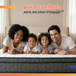 Colchão Casal Ortopédico D33 Euro Pillow Ultra 138x188x25cm - 7 Colchão Casal Ortopédico D33 Euro Pillow Ultra 138x188x25cm - 7