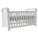 Ver mais imagens de Berço Americano Lara e Guarda Roupa Ternura Baby 4 Portas Branco Brilho - Incorplac