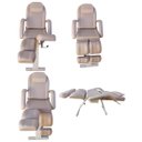 Ver imagem 2 de Kit Maca Podologia Rose Gold Mocho Armário Exaustor Bandejas Sl / Fiscomed Kit Cadeira para Podologi