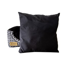 Cama Iglu e Toca para Gato Luppet Luxo Preto Vime - M - 6