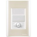 Ver imagem 1 de Cj Interruptor Paralelo + Dimmer Ajustável Giz Pérola Tramontina Completo Pronto Tramontina