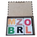 Ver imagem 4 de Jogo da Memória Alfabeto Educativos Pedagógicos Brinquedos Madeira Alfabetização Divertidos Criativ
