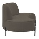 Ver imagem 7 de Sofá Orgânico 2 Lugares 150cm Argos Pés Preto Bouclé Marrom - Nexta Casa