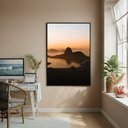 Ver imagem 2 de Quadro Decorativo Rio de Janeiro-70x50cm:moldura Branca