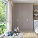 Ver imagem 1 de Painel Ripado Eucatex Ru Fumê Cx 6 Und - br 2,70m - Única Único