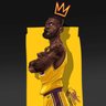 QUADRO LEBRON JAMES ILUSTRAÇÃO - 2