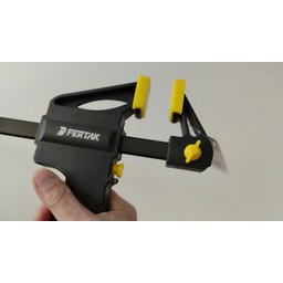 Grampo Tipo Sargento de Aperto Rápido de 24" Polegadas 600mm para Marcenaria Fertak - 6