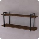 Ver imagem 3 de Prateleira Estilo Industrial Banheiro Parede GND PM 120cm