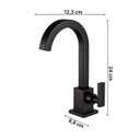 Ver imagem 3 de Torneira Lavatório Balcão 1190 Athena Slim Matte Meber