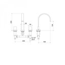 Ver imagem 2 de Misturador para Banheiro de Mesa 1878 Axiom Slim Matte Meber