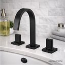 Ver imagem 2 de Misturador para Banheiro de Mesa 1878 Axiom Slim Matte Meber Preto