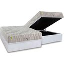 Ver imagem 1 de Cama Box Baú Casal: Colchão Molas Masterpocket Ensacadas D Angelis Anjos King Best New + Base Crc