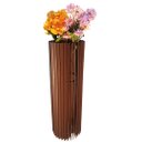 Ver imagem 1 de Vaso de Chão Decorativo Grande Torre -:marrom/70x20cm
